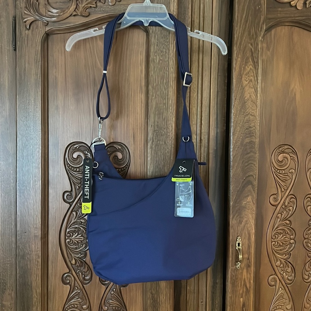 Travelon Drape Front Shoulder Bag - NWT